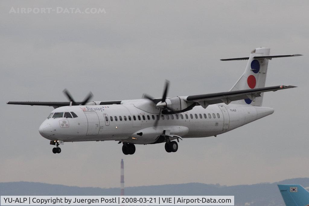 YU-ALP, 1990 ATR 72-202 C/N 189, Aérospatiale ATR-72