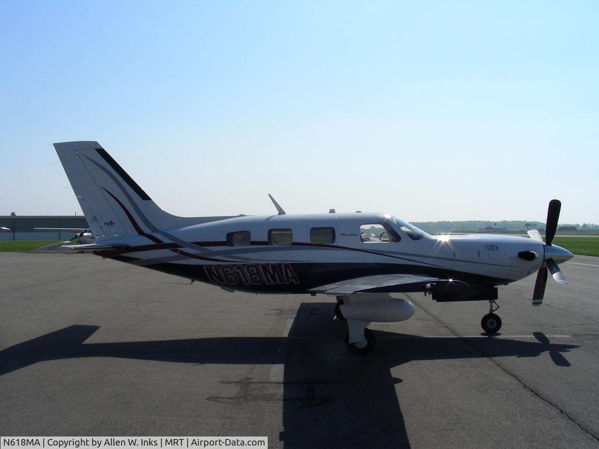 N618MA, 2005 Piper PA-46-500TP C/N 4697218, Piper Merdian; taken during WINGS program flyin sponsored by EAA Chapter 9.