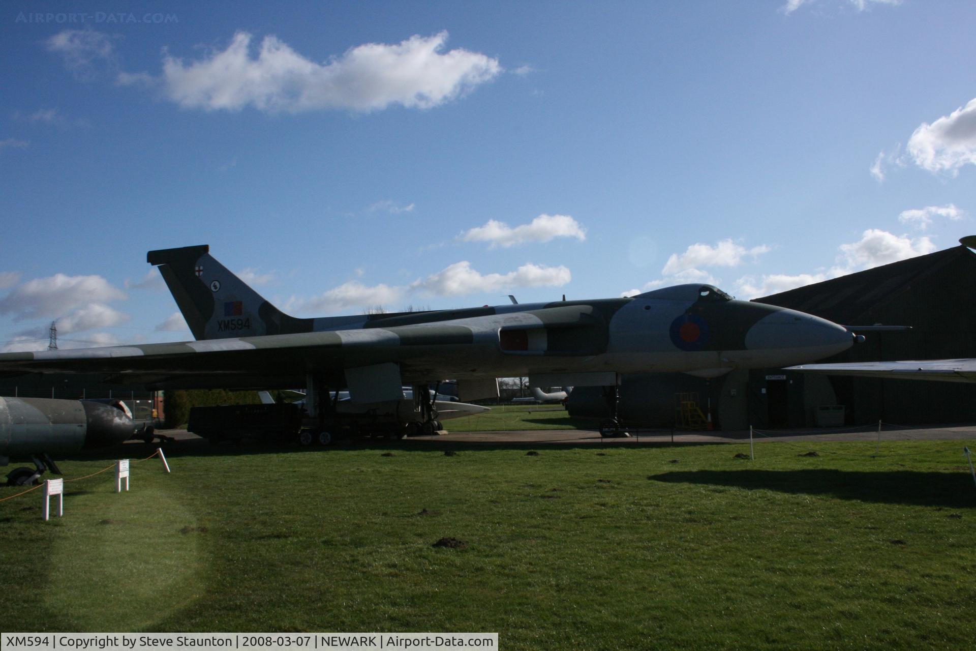 XM594, 1963 Avro Vulcan B.2 C/N Set 58, Newark Air Museum, March 2008