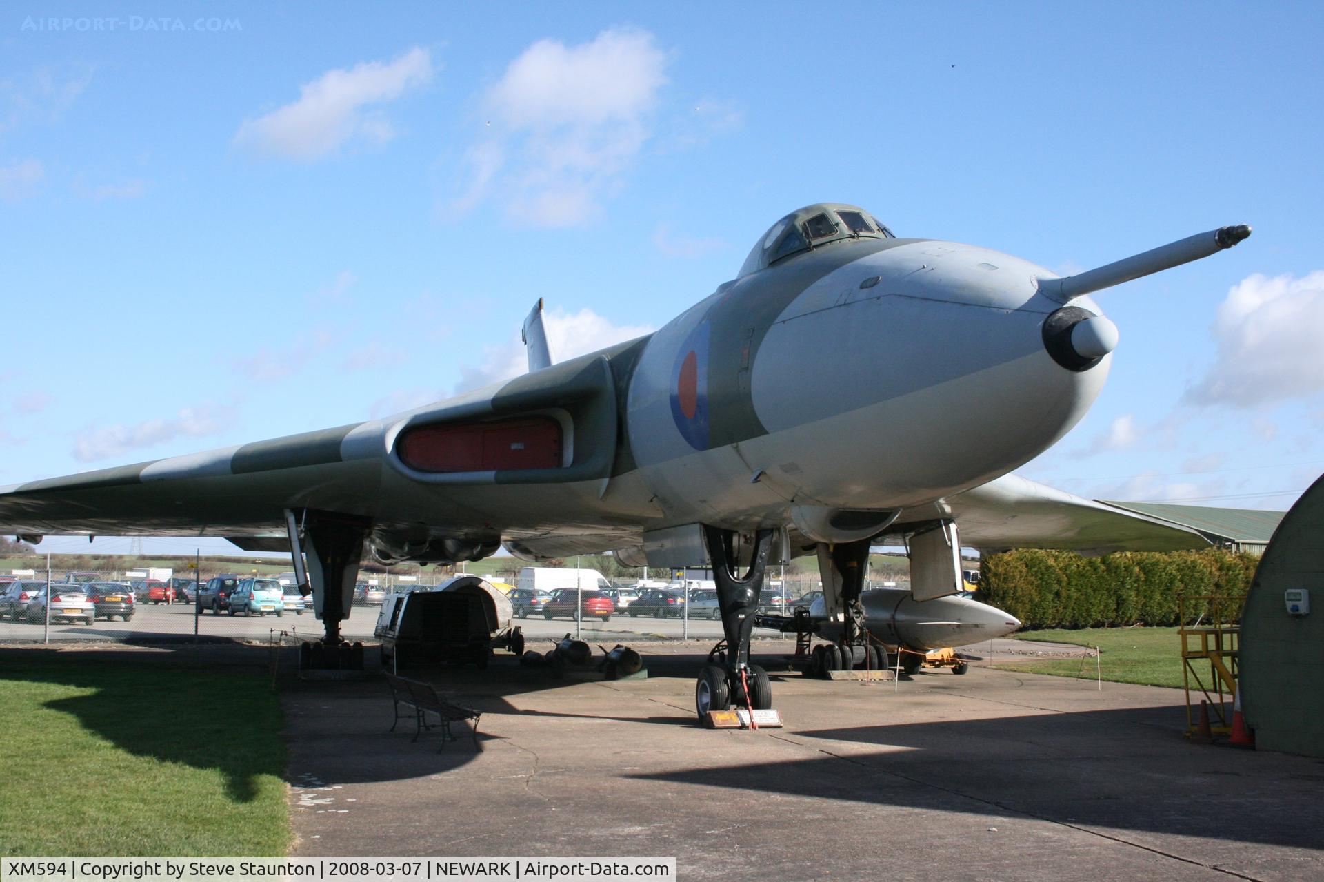 XM594, 1963 Avro Vulcan B.2 C/N Set 58, Newark Air Museum, March 2008