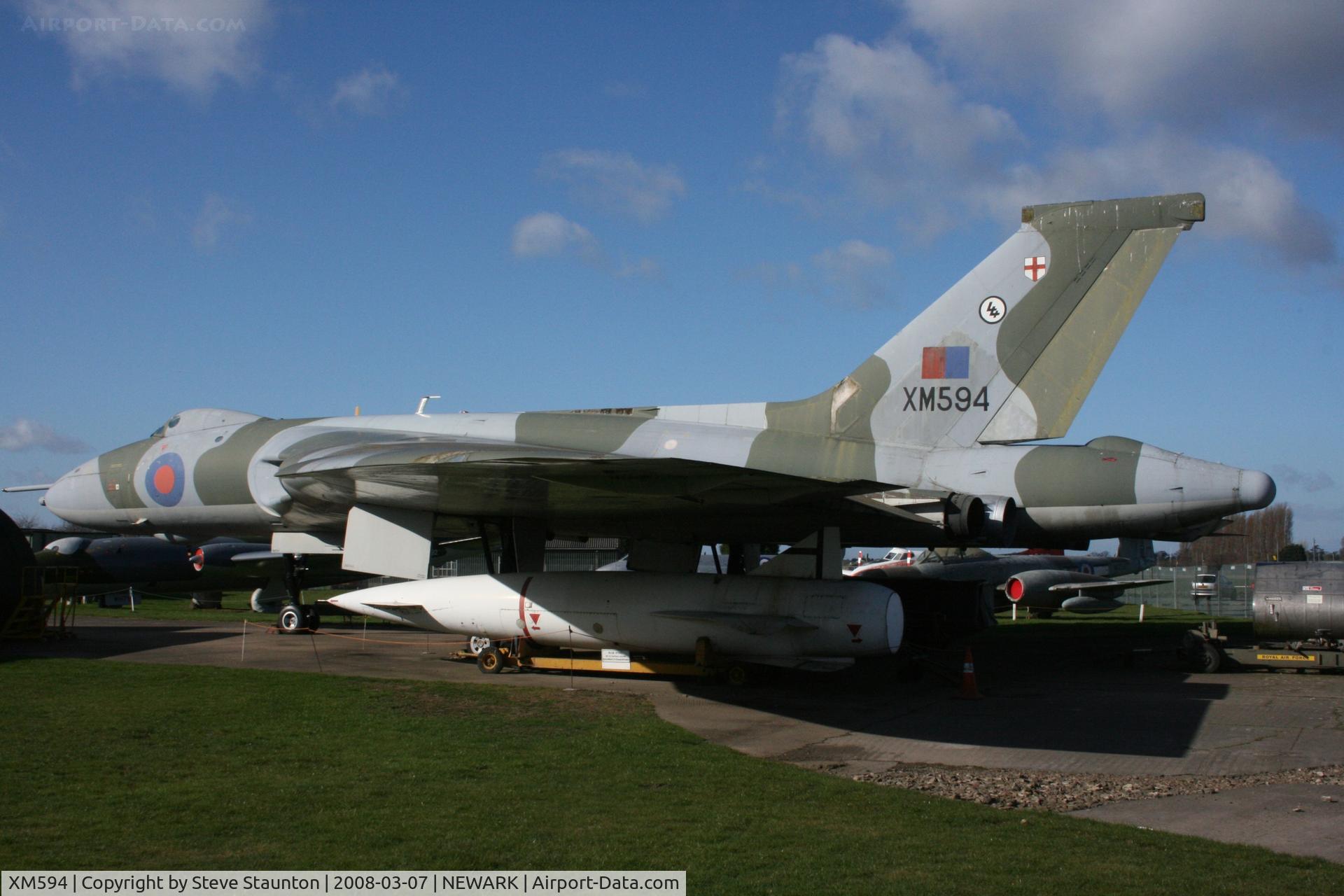 XM594, 1963 Avro Vulcan B.2 C/N Set 58, Newark Air Museum, March 2008