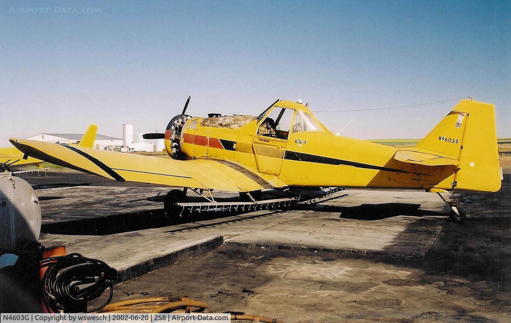 N4603G, Weatherly 620 C/N 1506, 1980 Weatherly 620, #1506.  Red Baron Aviation - Wilbur, Washington.