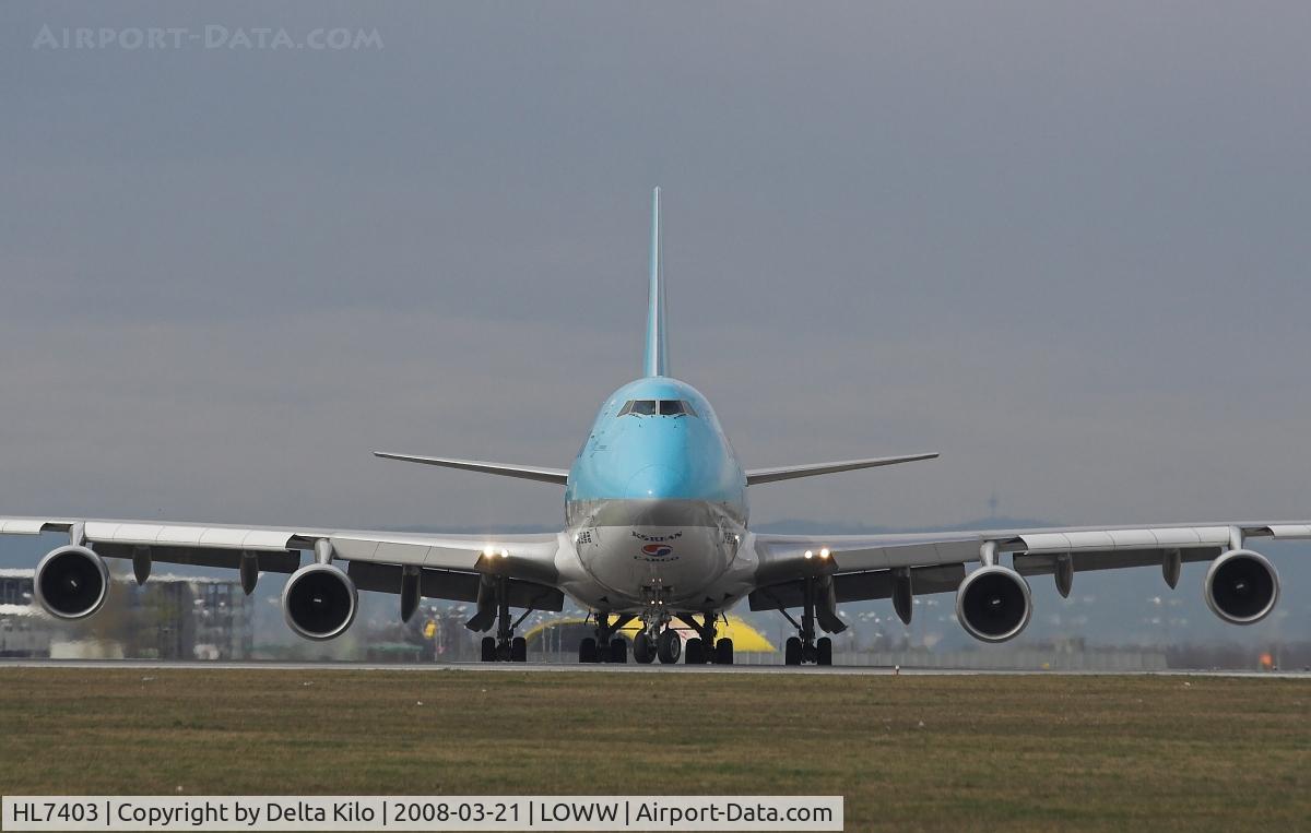 HL7403, 1998 Boeing 747-4B5F/SCD C/N 26408, Koean Air Cargo