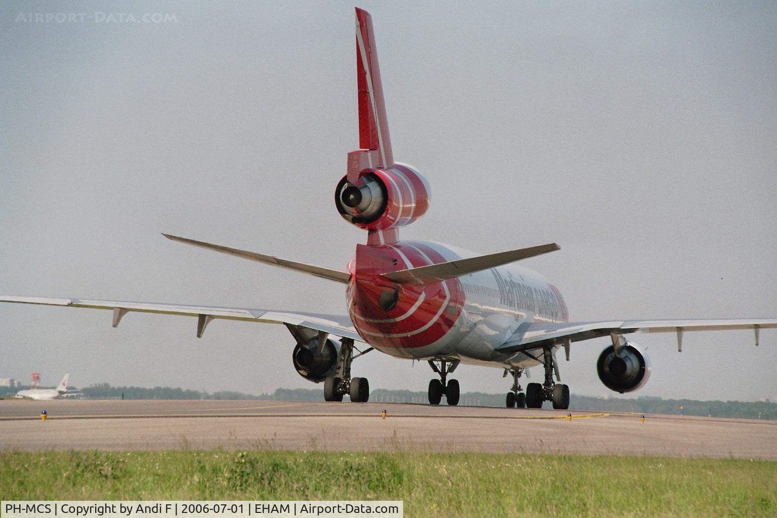 PH-MCS, 1995 McDonnell Douglas MD-11F C/N 48618, Spotterplace Kaagbaan-Martinair Cargocenter