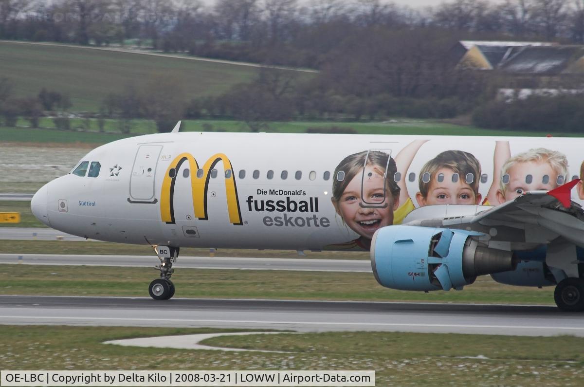 OE-LBC, 1996 Airbus A321-111 C/N 581, AUSTRIAN