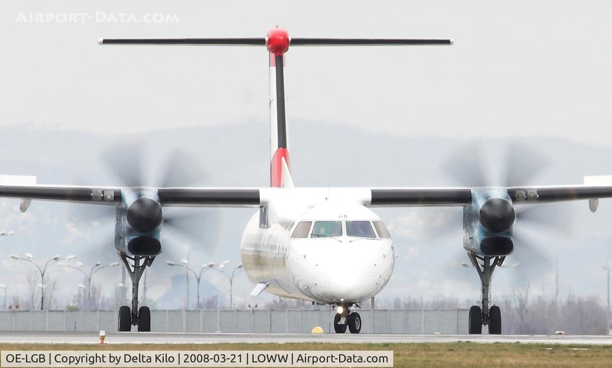 OE-LGB, 1999 De Havilland Canada DHC-8-402Q Dash 8 C/N 4015, AUSTRIAN ARROWS