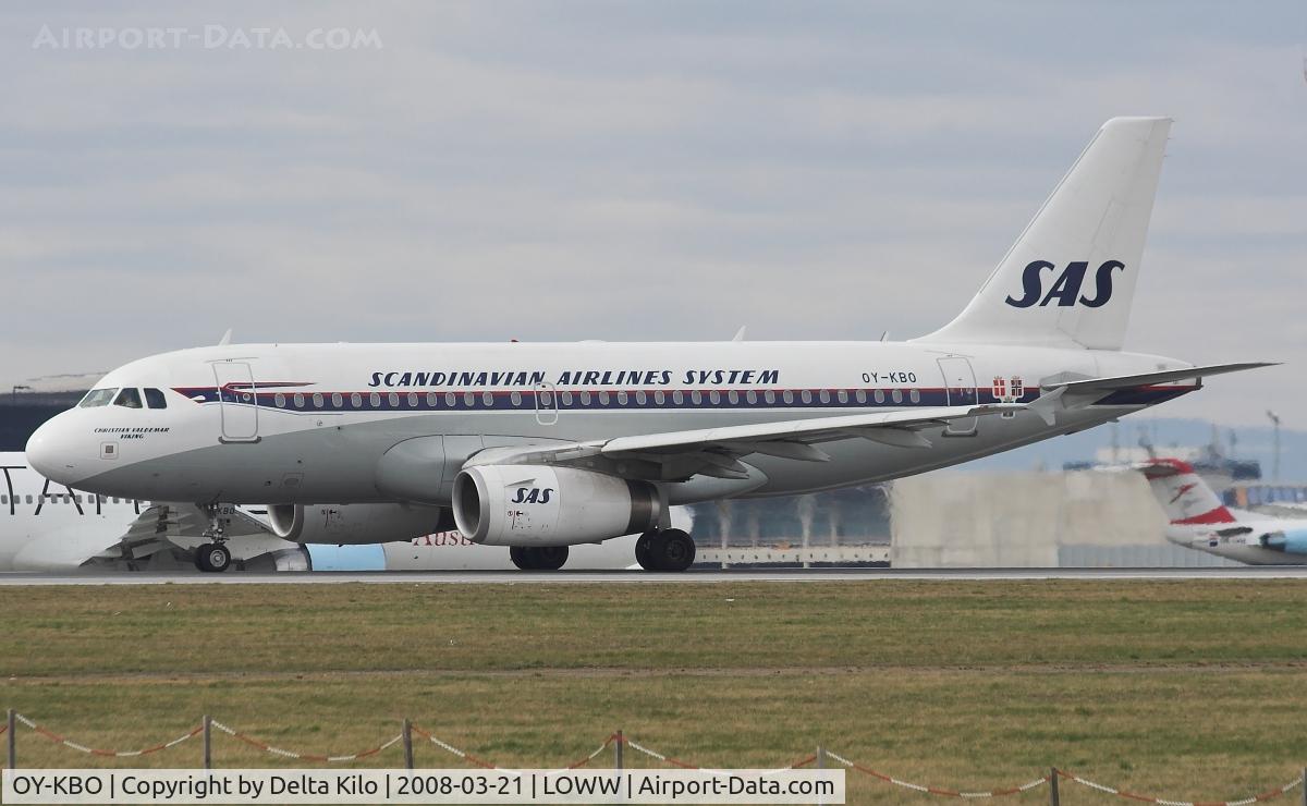 OY-KBO, 2006 Airbus A319-131 C/N 2850, SAS  Retro Jet