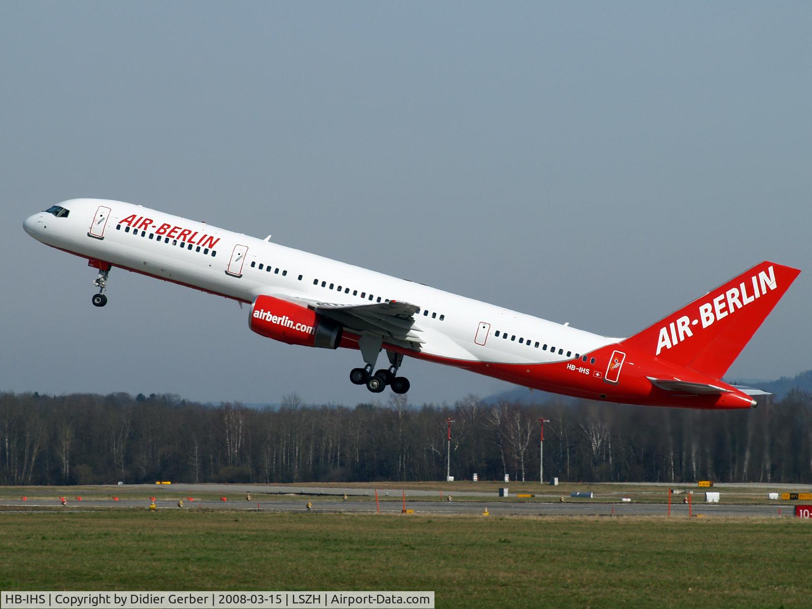HB-IHS, 2000 Boeing 757-2G5 C/N 30394, New color scheme to ex Belair HB-IHS