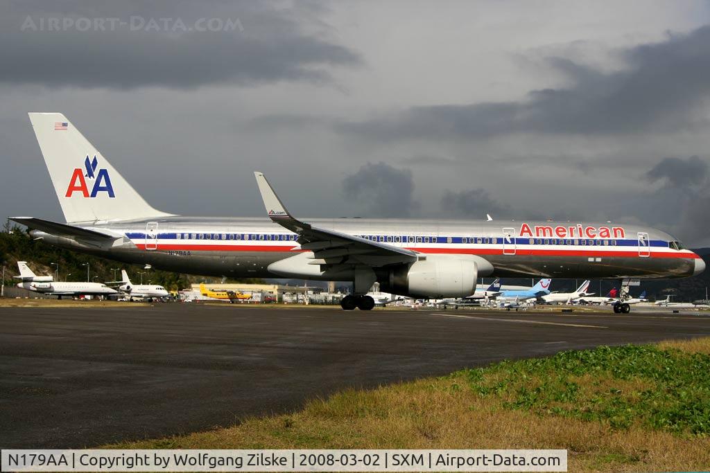 N179AA, 2002 Boeing 757-223 C/N 32397, visitor