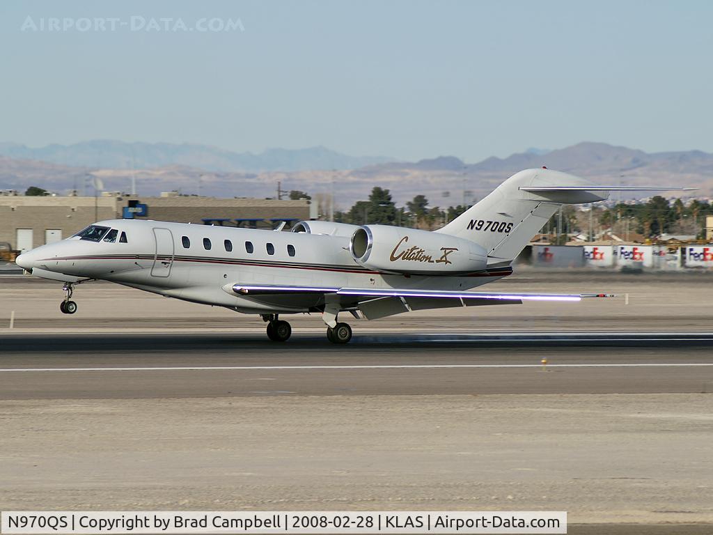 N970QS, 1998 Cessna 750 Citation X C/N 750-0070, NetJets Aviation / 1998 Cessna 750 Citation X