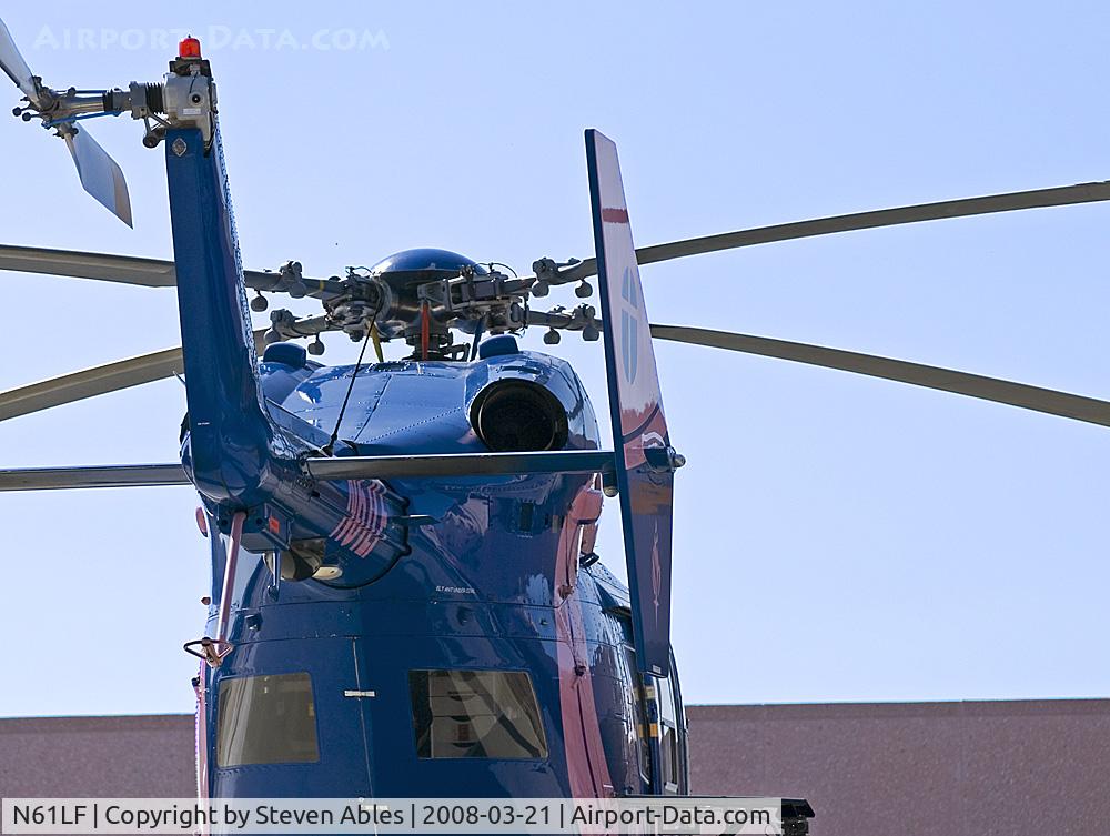N61LF, 1990 Eurocopter-Kawasaki BK-117B-2 C/N 7230, Ready for the next call.