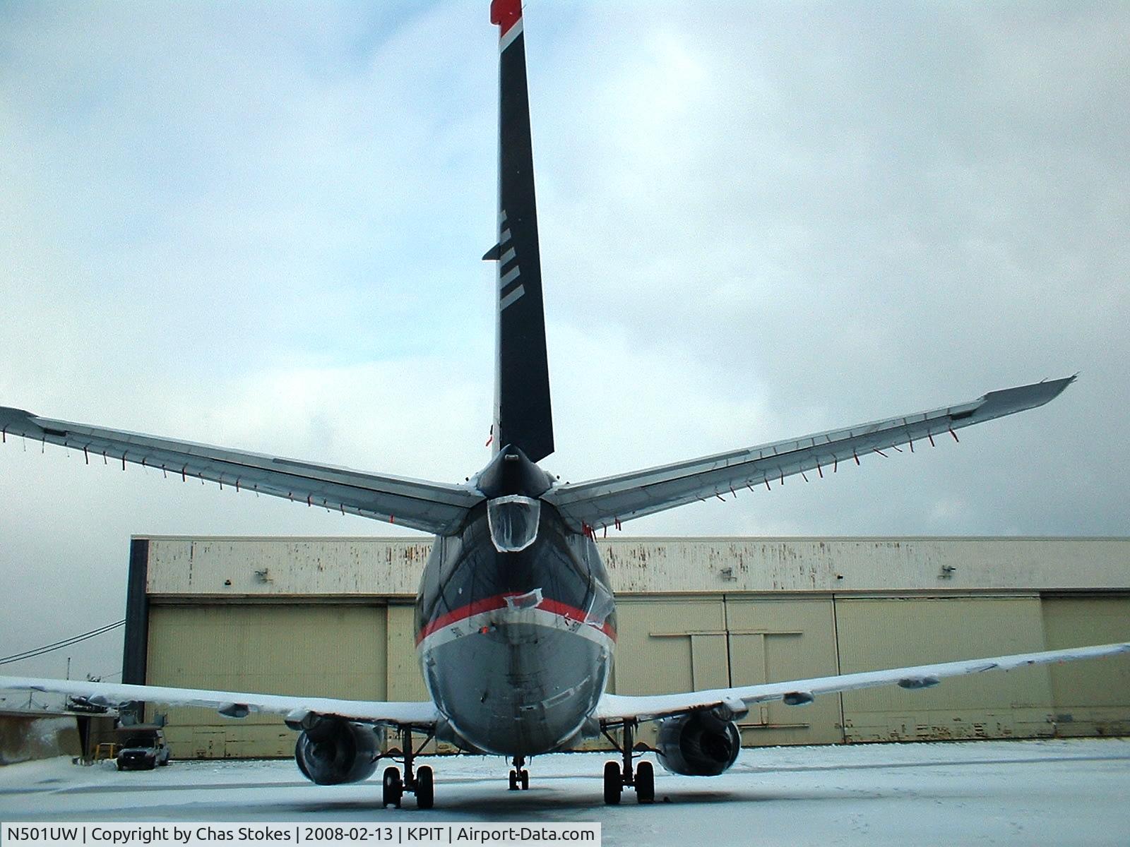 N501UW, 1985 Boeing 737-301 C/N 23231, Up close and personal.