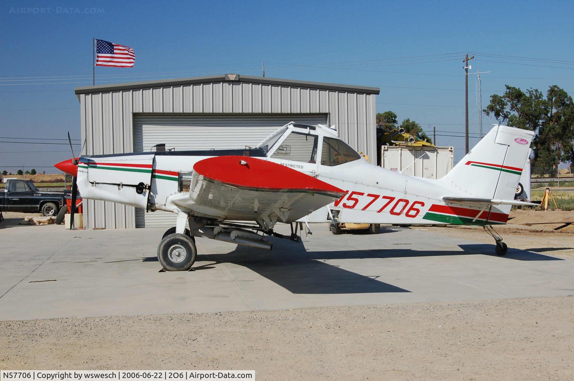 N57706, Piper PA-36-285 Pawnee Brave C/N 36-7660032, 1976 Piper PA-36-285 Grave, #36-7660032.  Thiel Air Care - Chowchilla, california.