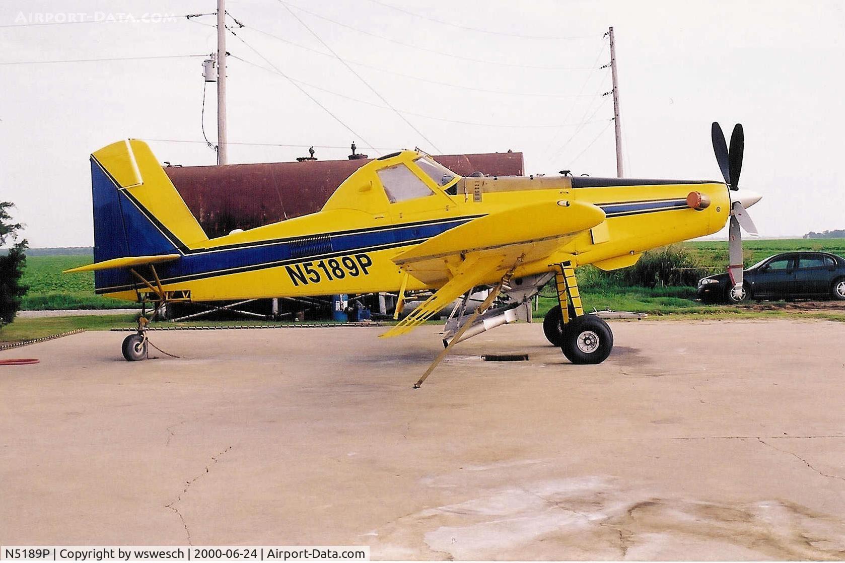 N5189P, 1998 Air Tractor Inc AT-602 C/N 602-0523, 1998 Air Tractor AT-602, #602-0523.  County Line Flying Service - Coy, Arkansas.