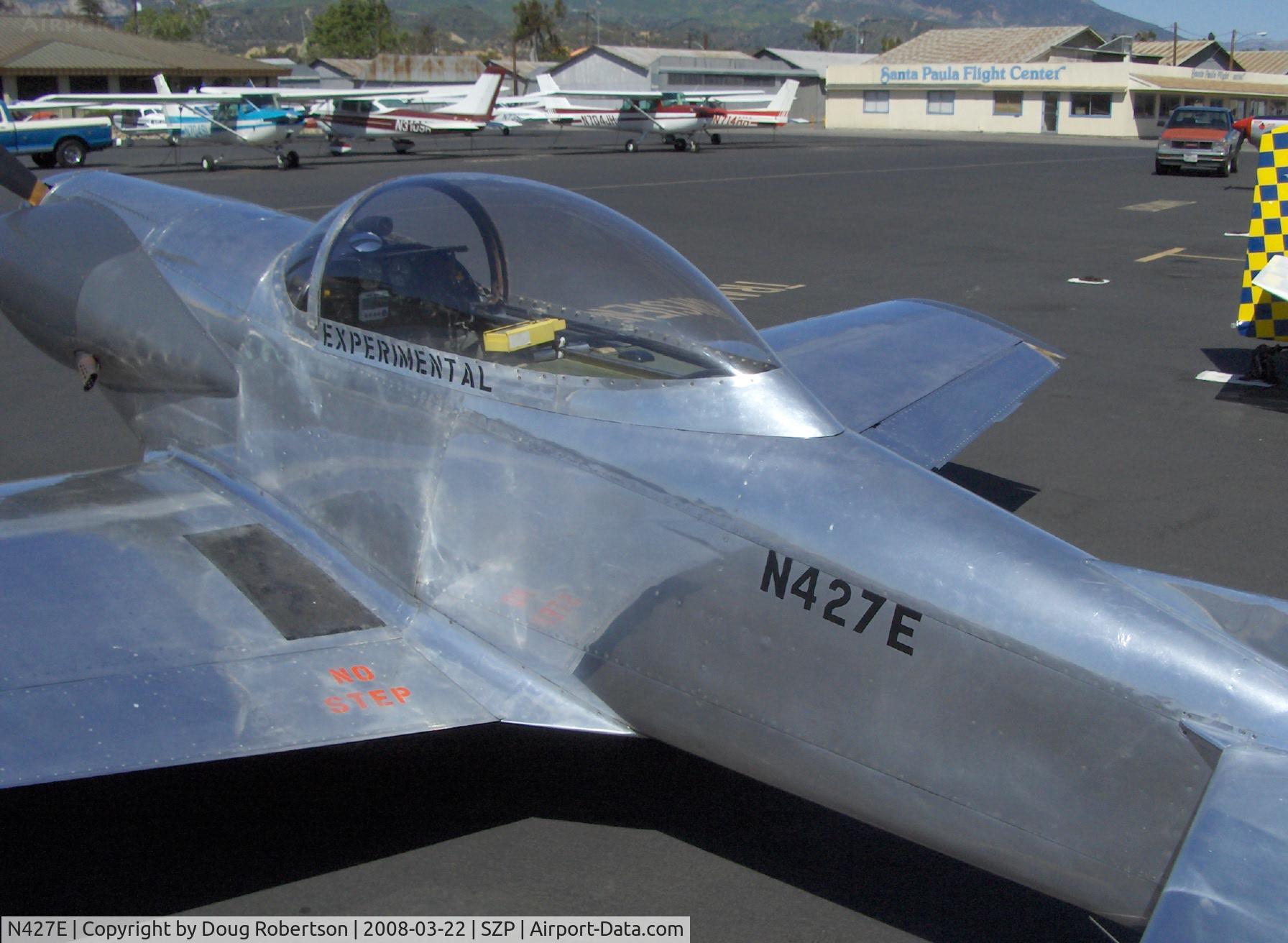 N427E, 1992 Titan T-51 Mustang C/N 1, 1992 Oberheim OBIE MINI-MUSTANG, Lycoming O-290-G 125 Hp, split trailing edge flaps, adjustable elevator trim