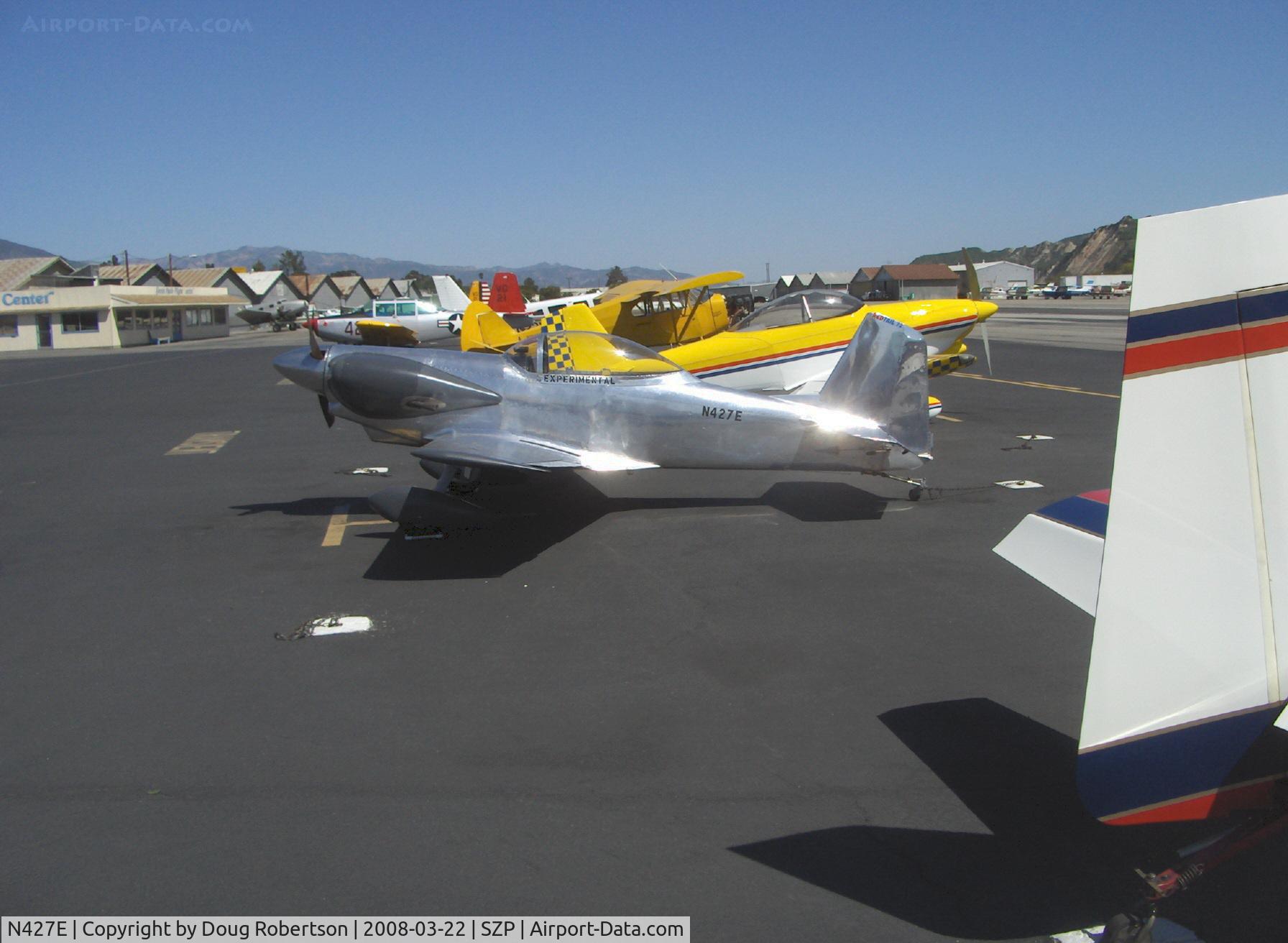 N427E, 1992 Titan T-51 Mustang C/N 1, 1992 Oberheim OBIE MINI-MUSTANG, Lycoming O-290-G 125 Hp, split trailing edge flaps, adjustable elevator trim