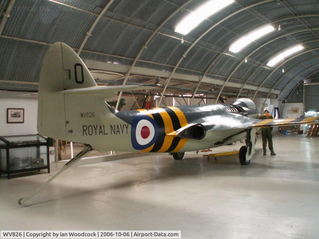 WV826, 1954 Hawker Sea Hawk FGA.6 C/N 6071, Hawker Sea Hawk-FGA.6/Preserved/Ta'Qali Malta