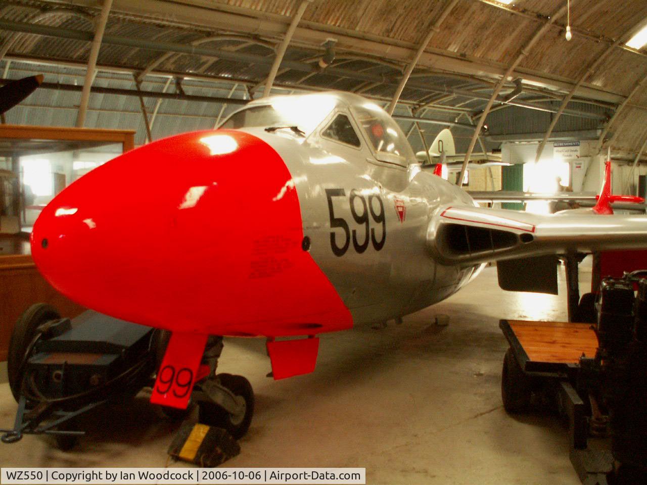 WZ550, 1953 De Havilland DH-115 Vampire T.11 C/N 15109, de Havilland DH-115 Vampire T.11/Preserved/Ta'Qali,Malta