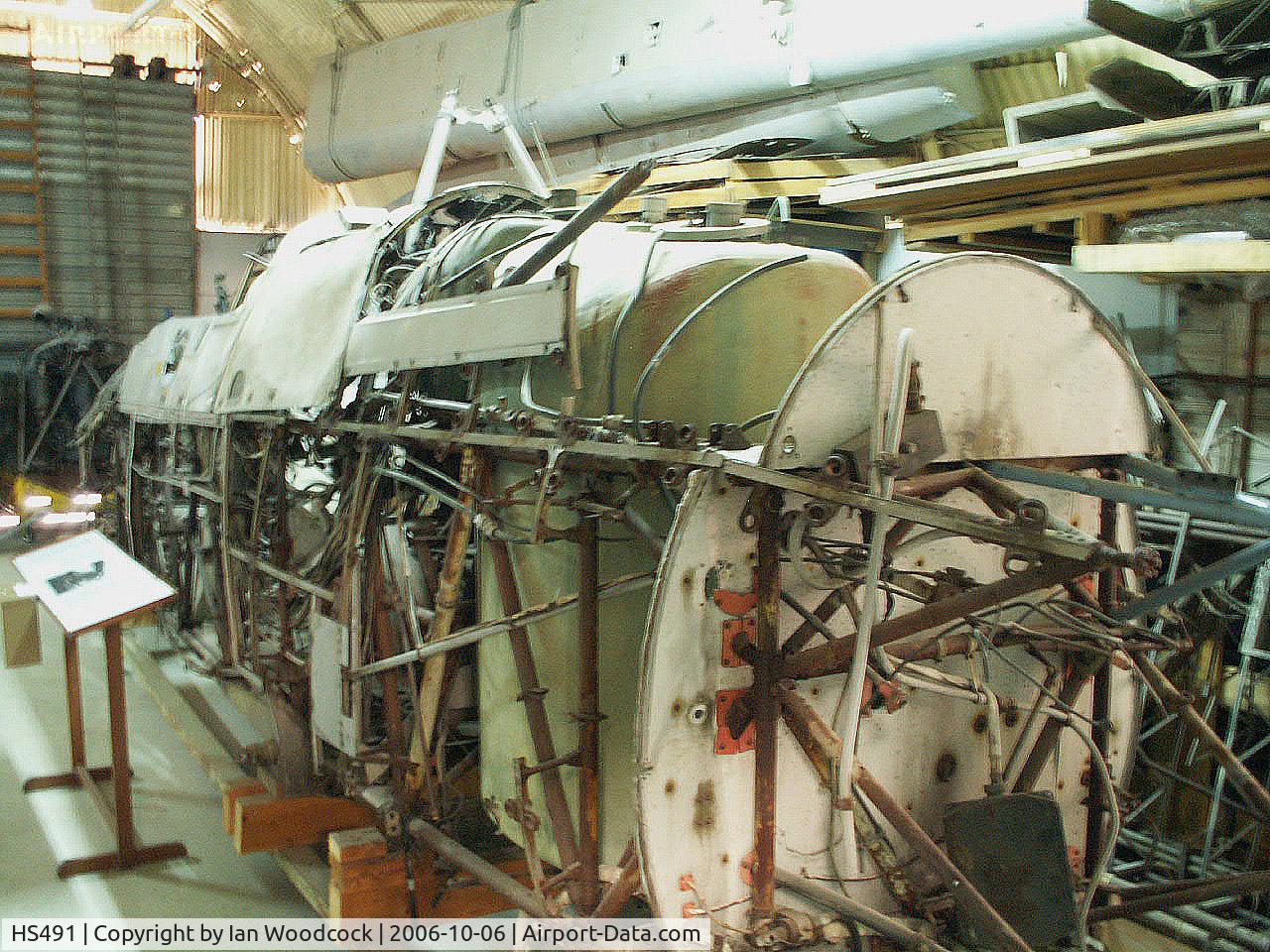 HS491, 1943 Fairey Swordfish Mk2 C/N Not found HS491, Fairey Swordfish II/Under Restoration/Ta'Qali,Malta