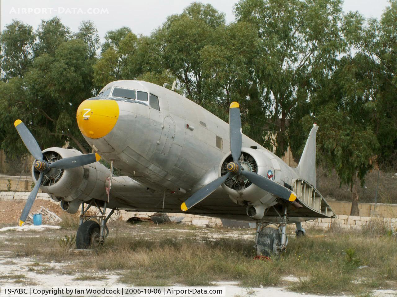 T9-ABC, 1944 Douglas C-47B C/N 32935, Douglas DC-3-C-47B/Ta,Qali,Malta