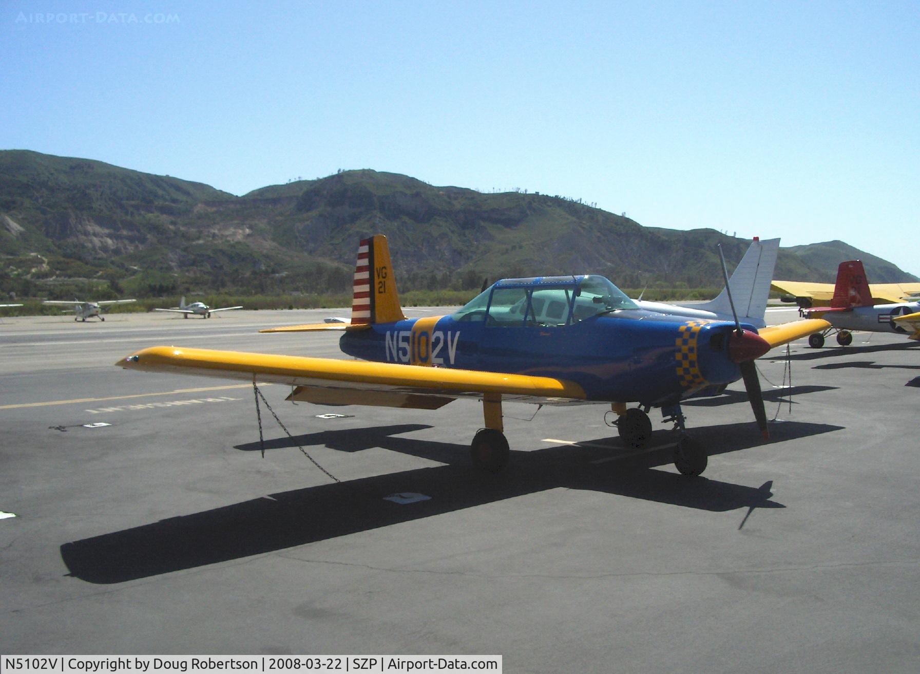 N5102V, 1958 Morrisey 2150 C/N FP-2, 1958 Morrisey 2150, Lycoming 0-320-A2A 150 Hp, just 6 produced 1958-1959