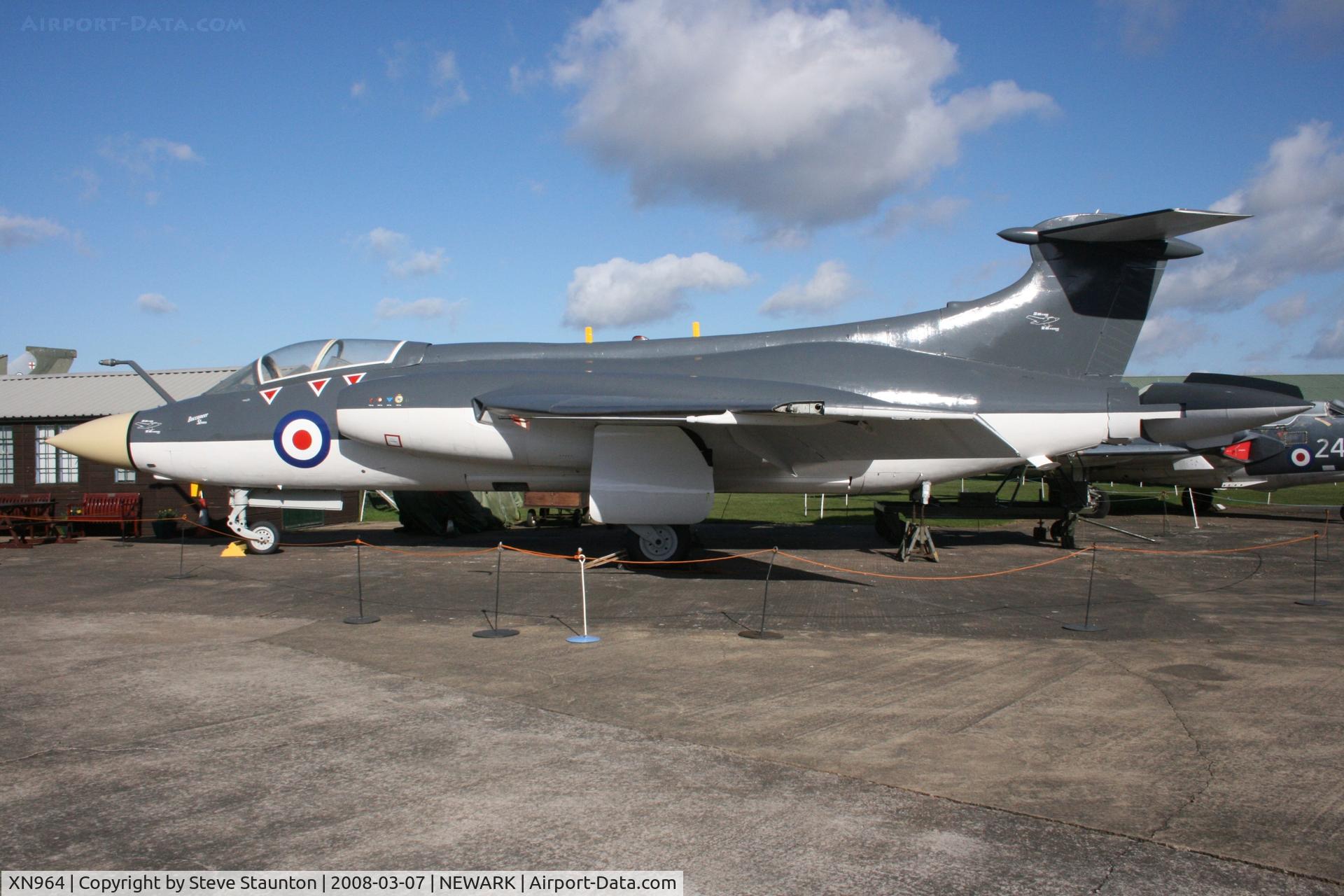 XN964, 1963 Blackburn Buccaneer S.1 C/N B3-19-62, Newark Air Museum, March 2008