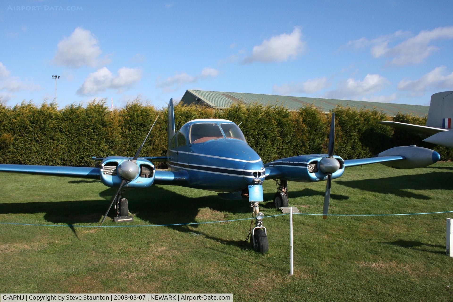 G-APNJ, Cessna 310 C/N 35335, Newark Air Museum, March 2008