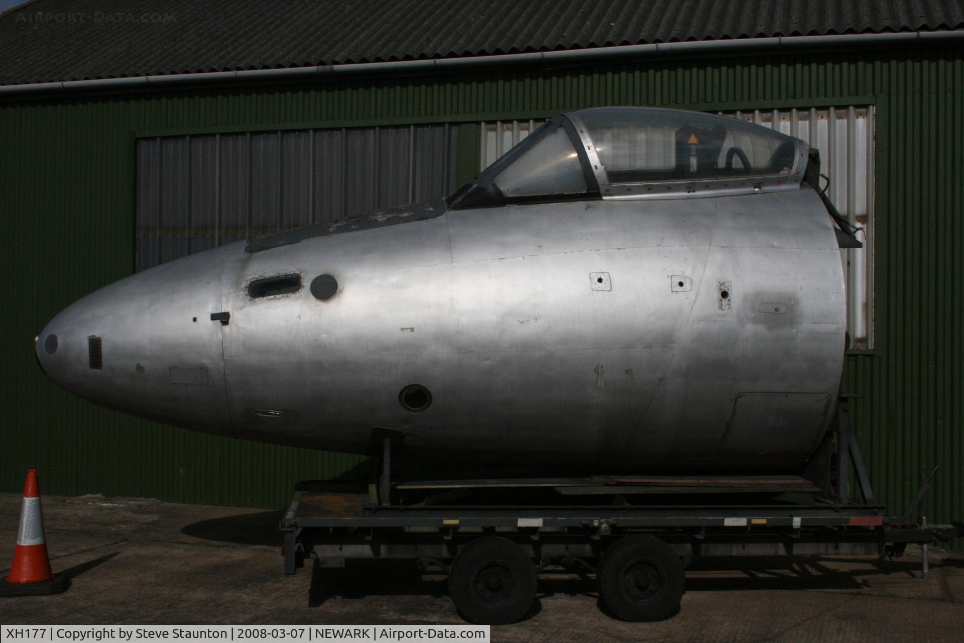 XH177, 1960 English Electric Canberra PR.9 C/N SH1741, Newark Air Museum, March 2008