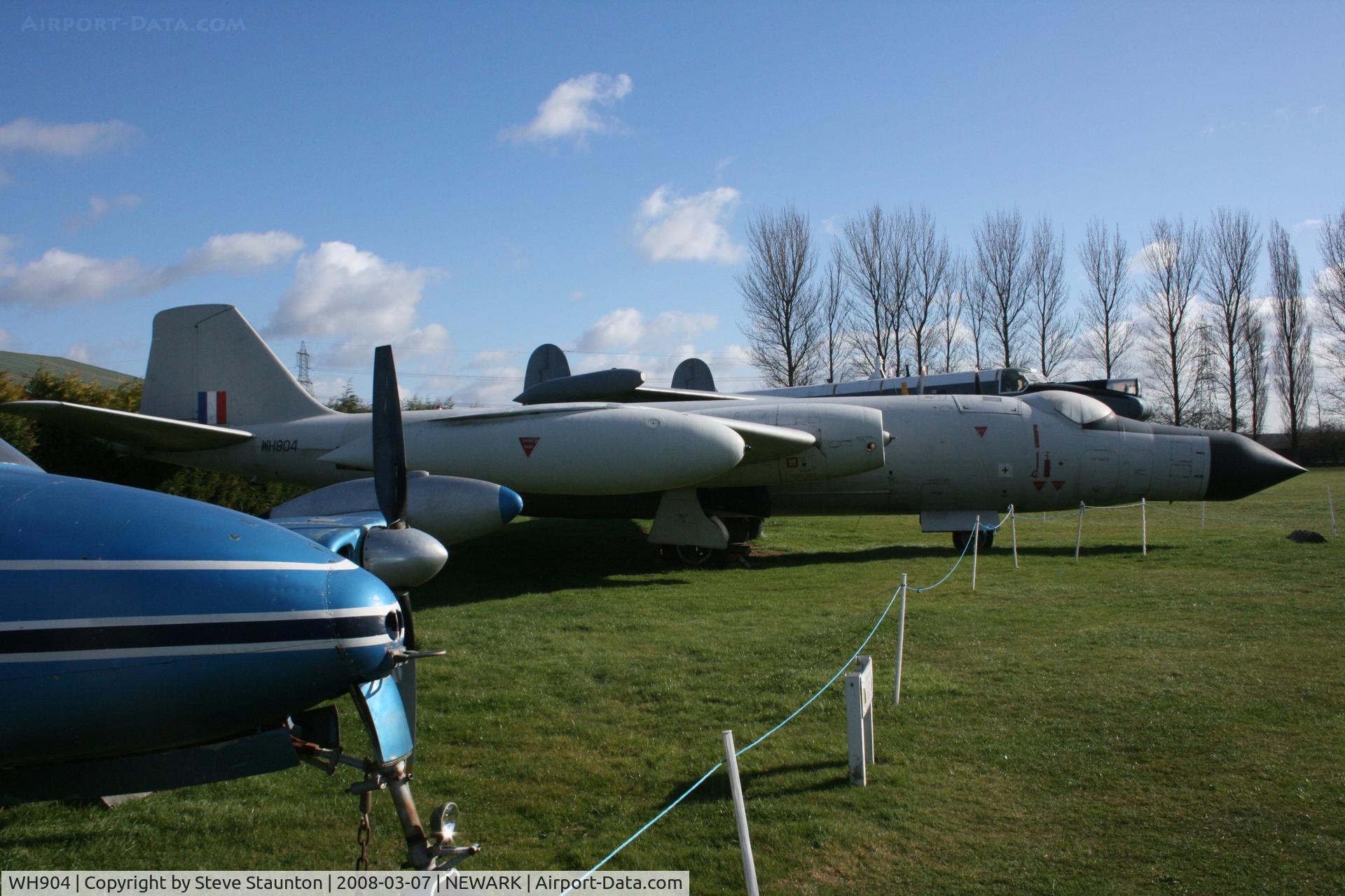WH904, 1954 English Electric Canberra T.19 C/N SH1647, Newark Air Museum, March 2008