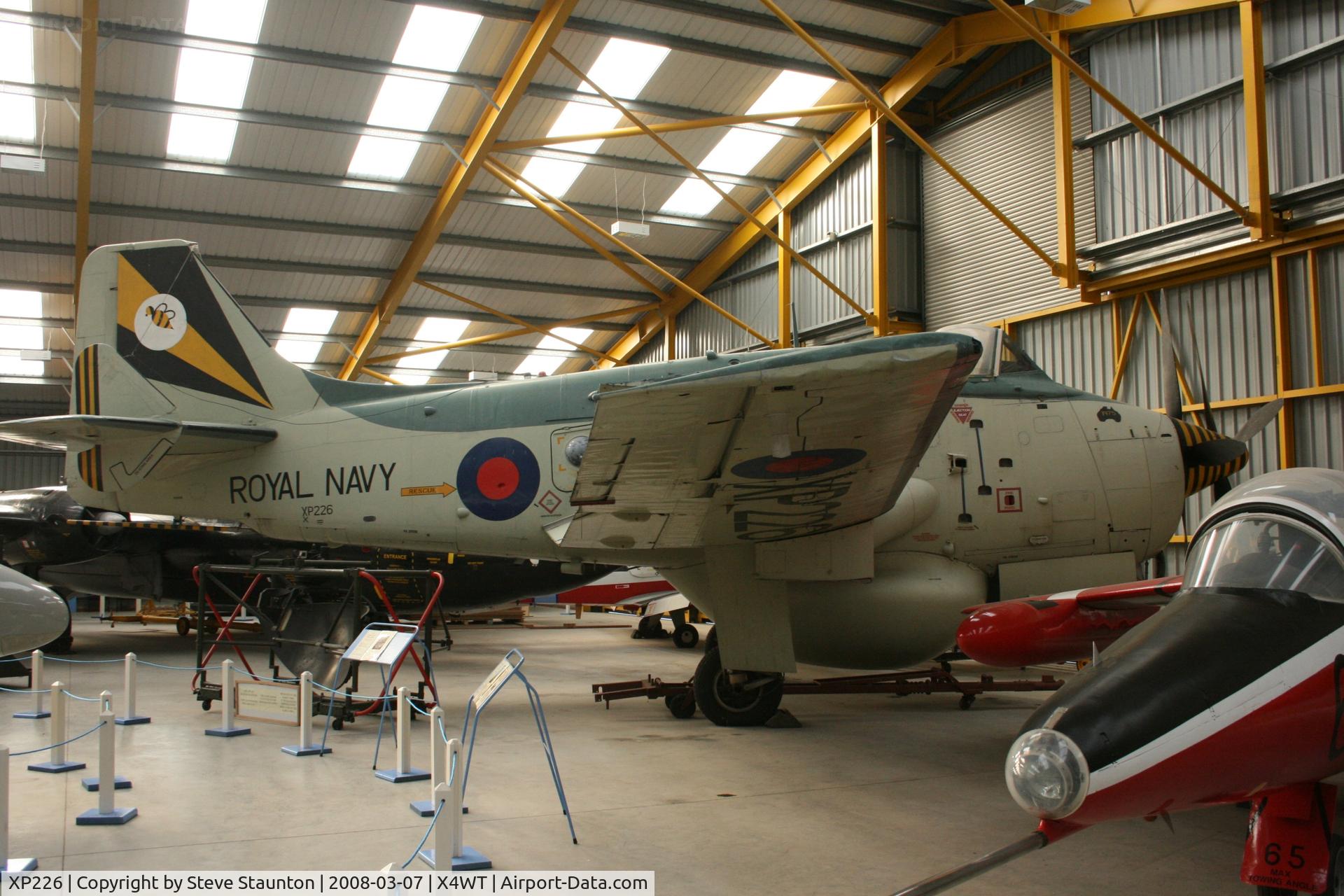 XP226, 1962 Fairey Gannet AEW.3 C/N F9468, Newark Air Museum, March 2008