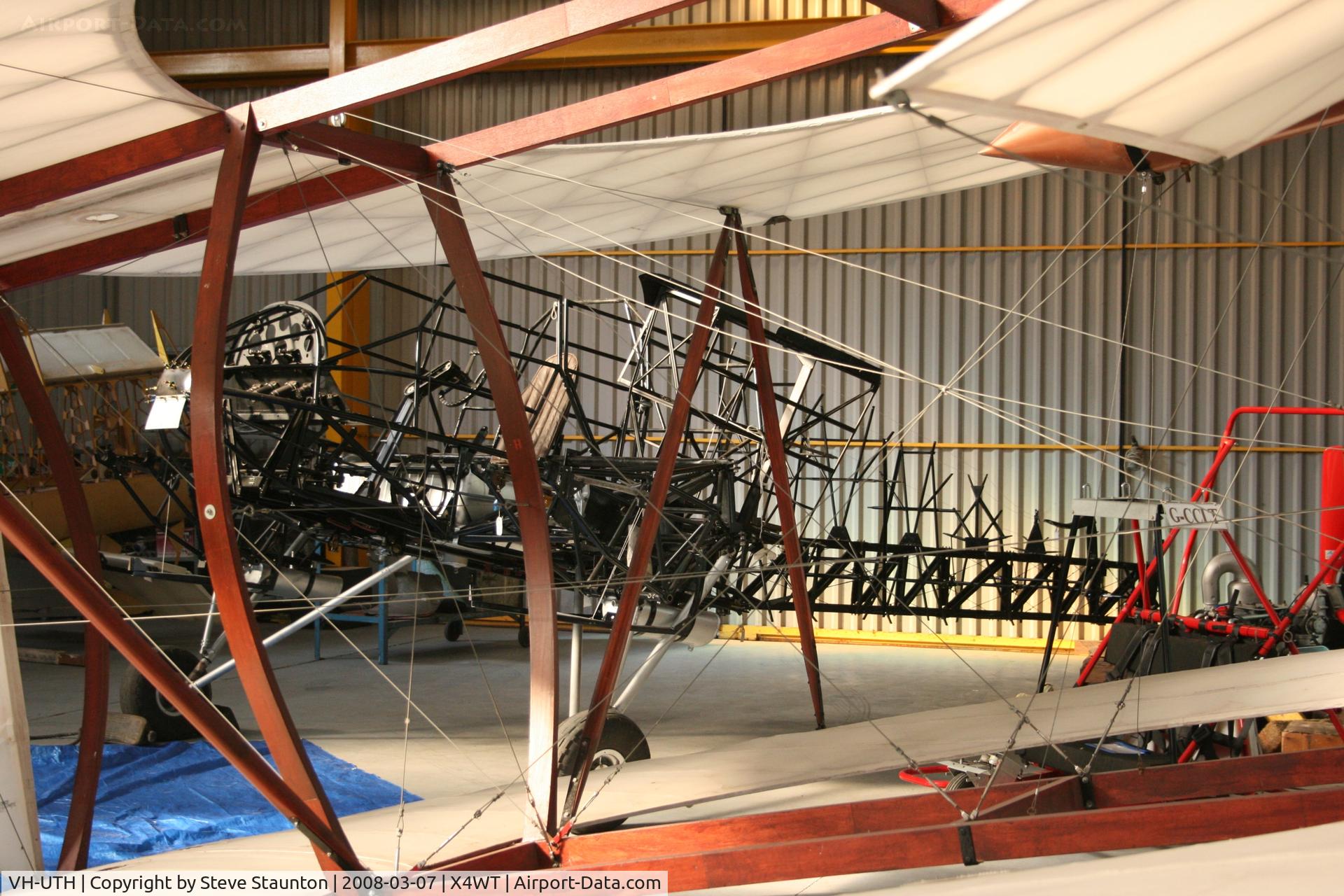VH-UTH, 1935 General Aircraft Monospar ST-12 C/N ST12/36, Newark Air Museum, March 2008