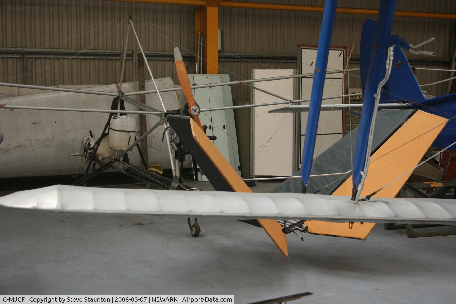 G-MJCF, Maxair Hummer C/N SMC-01, Newark Air Museum, March 2008