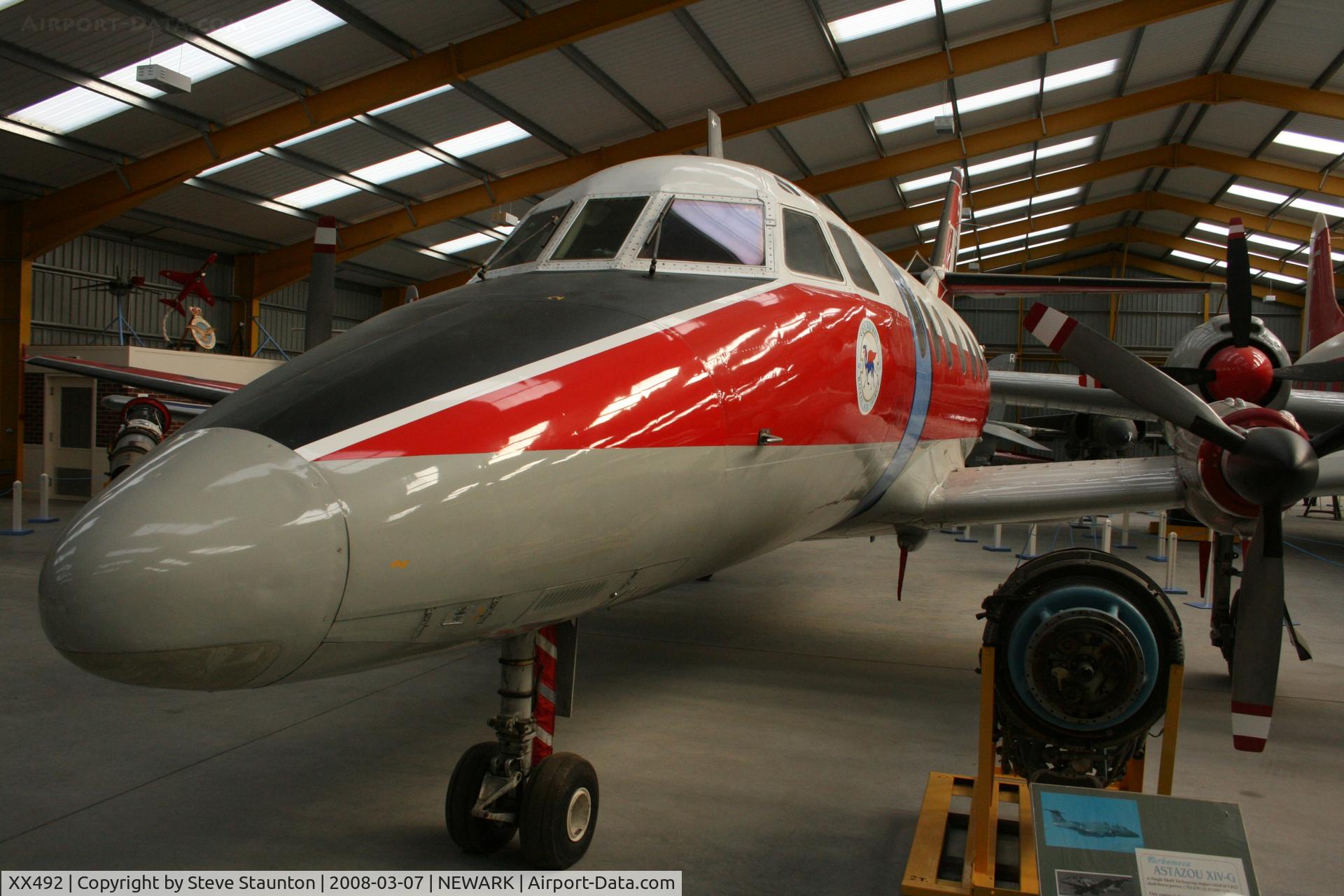 XX492, Scottish Aviation HP-137 Jetstream T.1 C/N 274, Newark Air Museum, March 2008