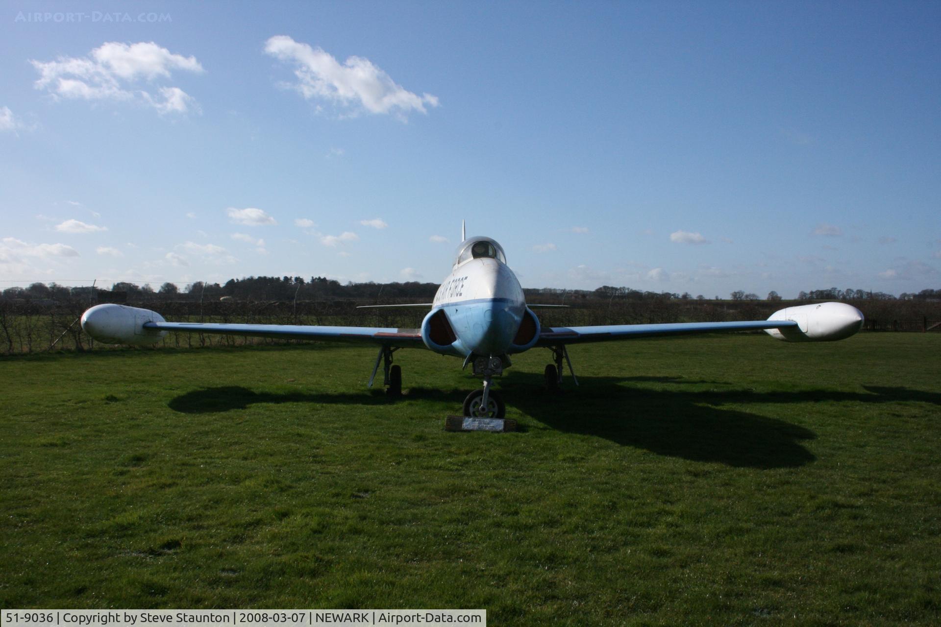 51-9036, 1951 Lockheed T-33A Shooting Star C/N 580-6820, Newark Air Museum, March 2008