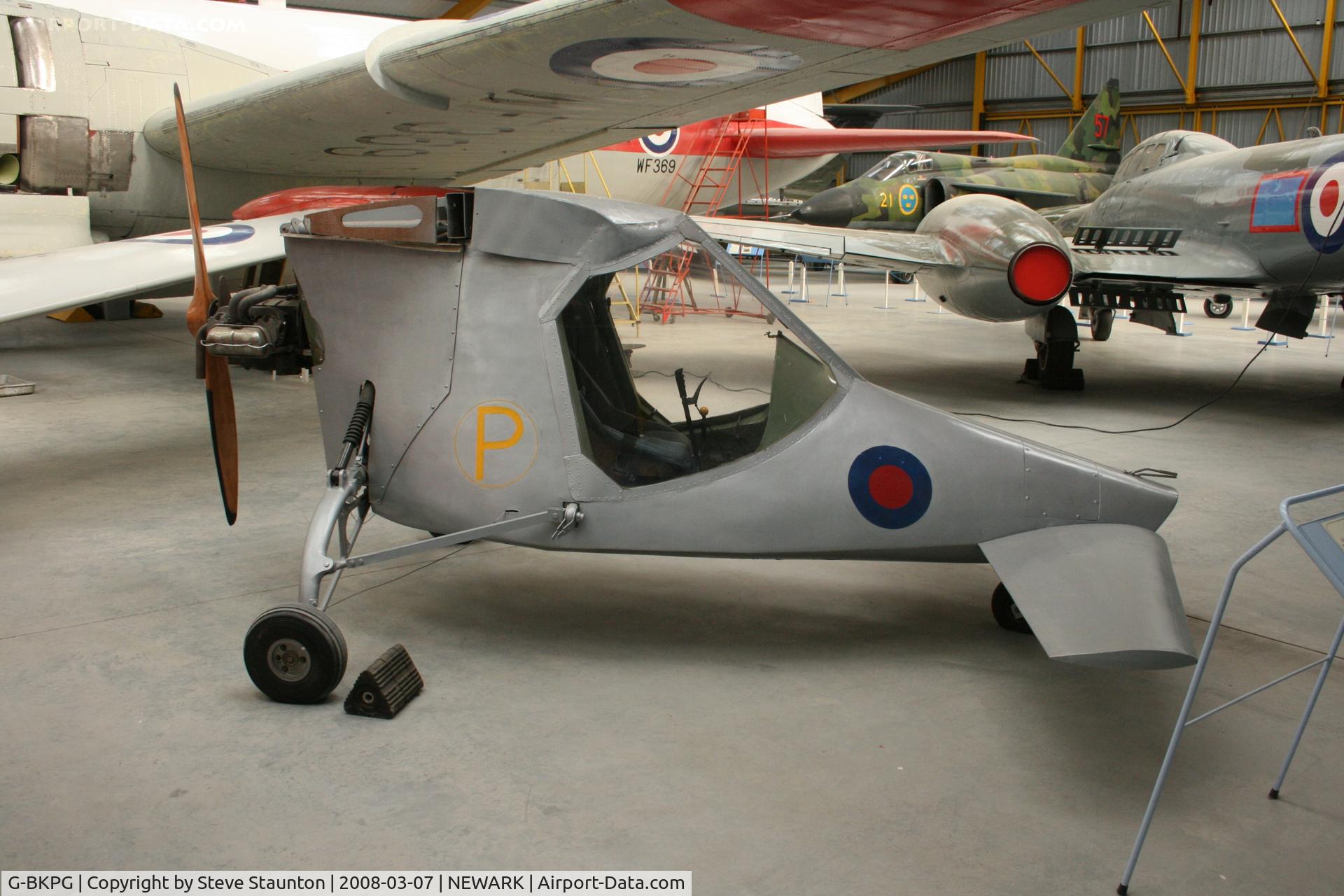 G-BKPG, Luscombe P3 Rattler Strike C/N 003, Luscombe P3 Rattler Strike, Newark Air Museum, March 2008