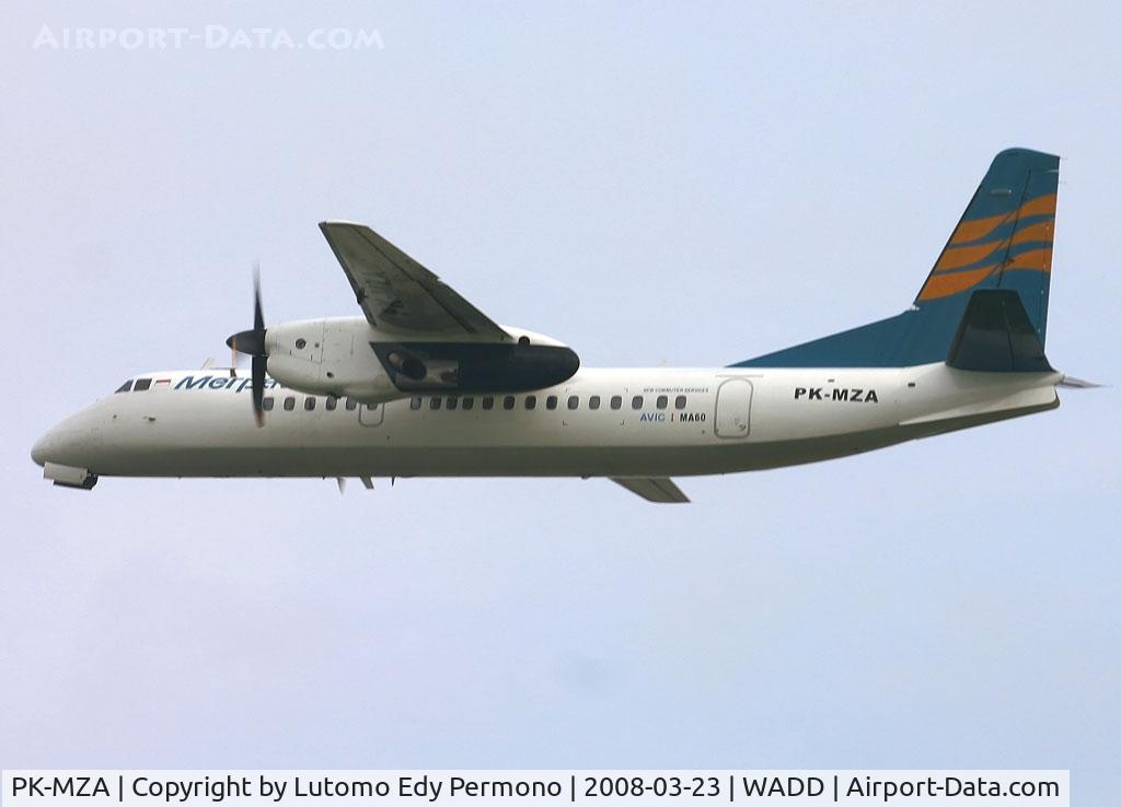 PK-MZA, 2007 Xian MA-60 C/N 0407, Merpati Nusantara
