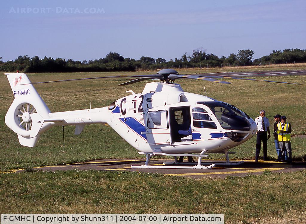 F-GMHC, Eurocopter EC-135T-1 C/N 0036, During Magny Cours Formula One GP 2004