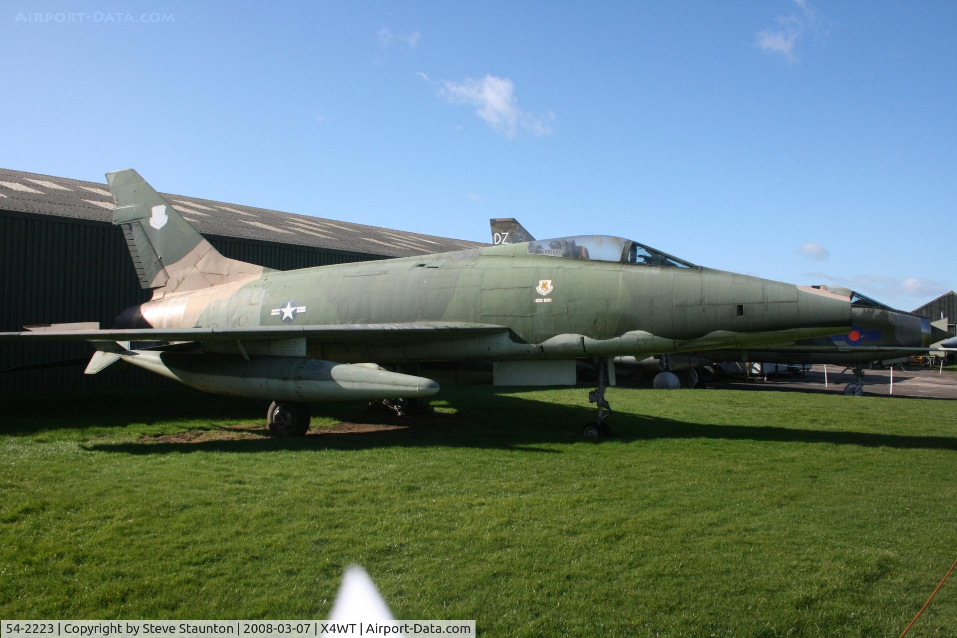 54-2223, North American F-100D Super Sabre C/N 223-103, Newark Air Museum, March 2008