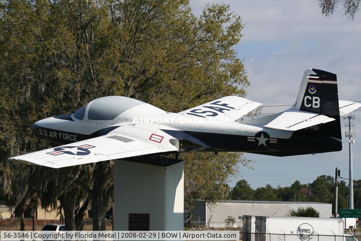 56-3546, 1956 Cessna T-37A Tweety Bird C/N 40118, T-37