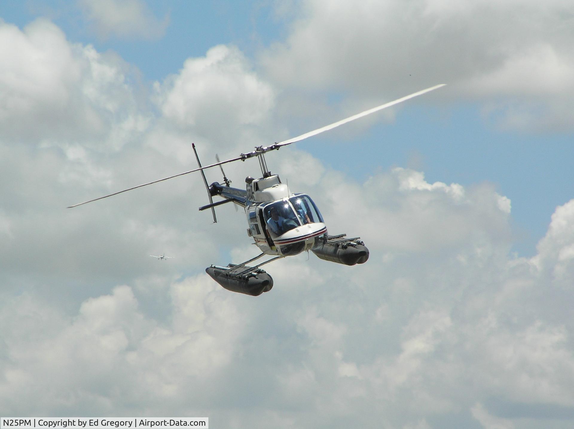 N25PM, 1975 Bell 206B JetRanger III C/N 1839, N25PM in Lantana FL.