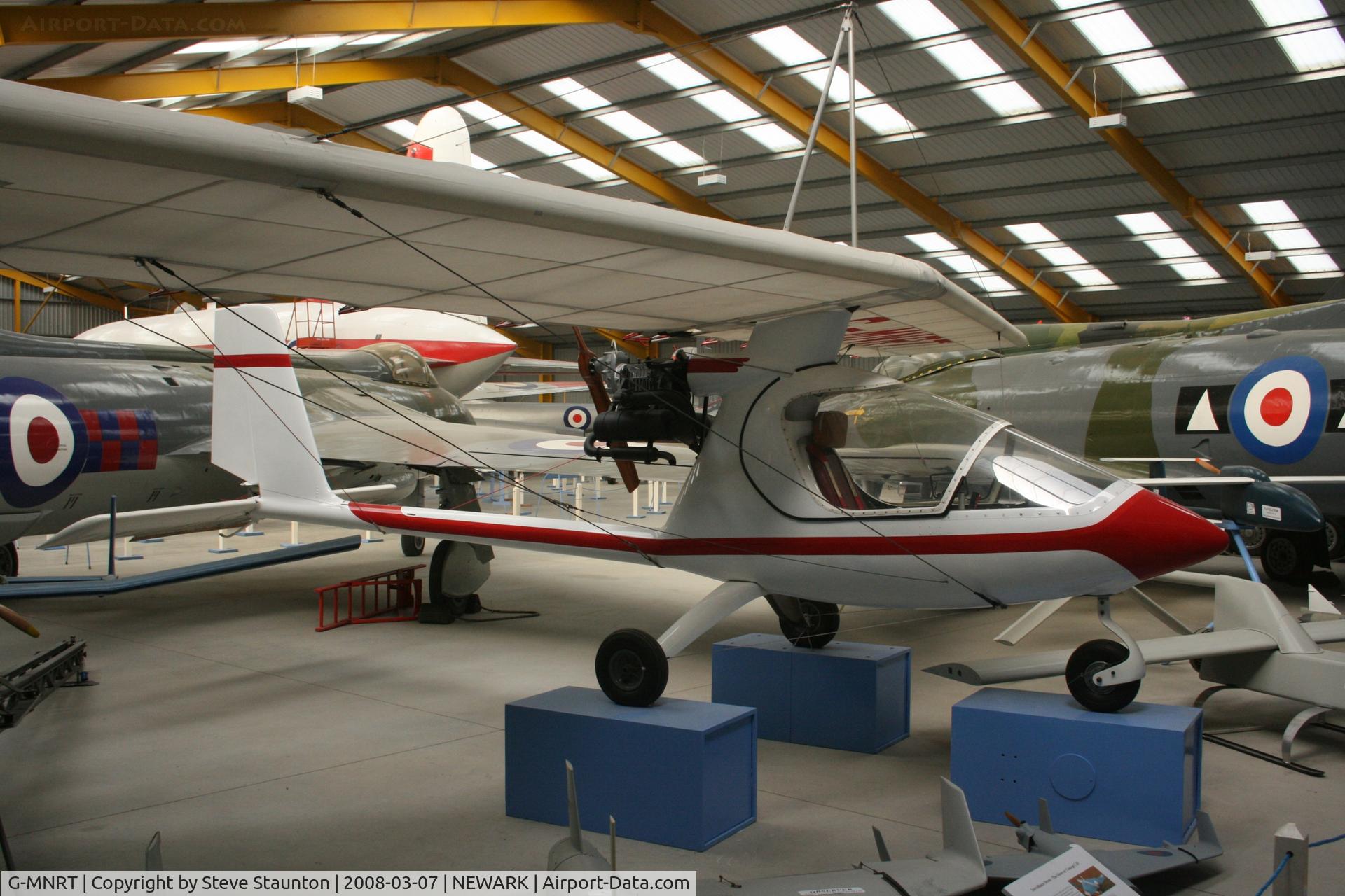 G-MNRT, 1986 Midland Ultralights Ltd Siroccco 377GB C/N MU-016, Newark Air Museum, March 2008
