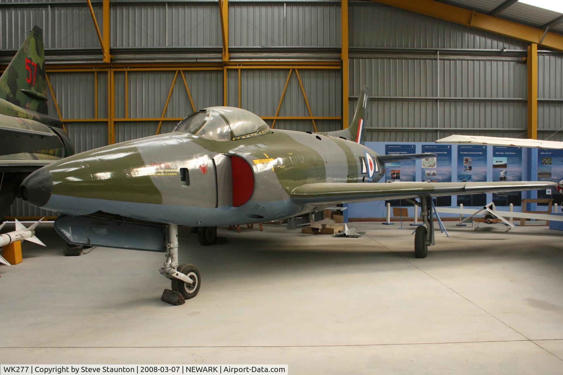 WK277, Supermarine Swift FR.5 C/N Not found WK277, Newark Air Museum, March 2008