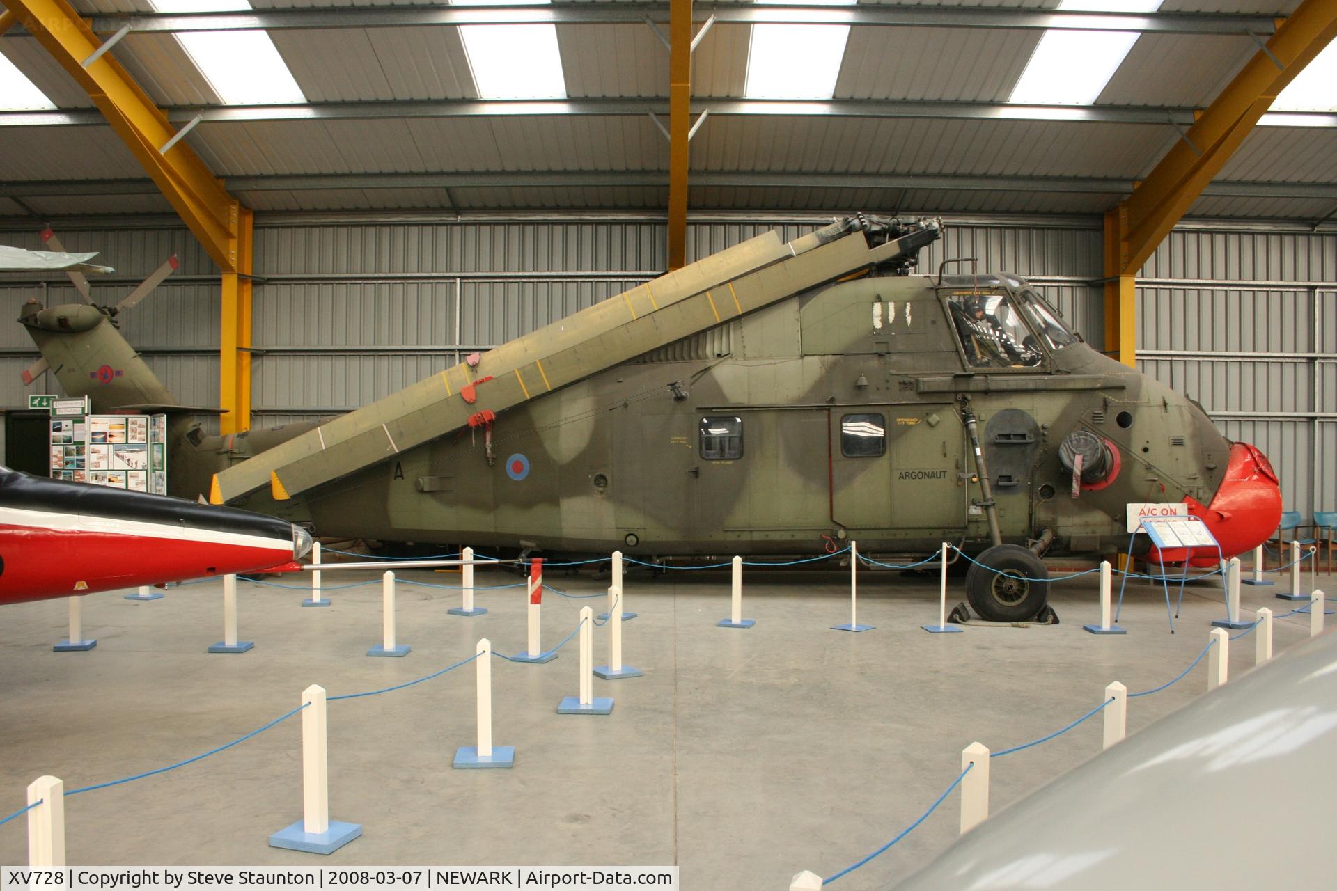 XV728, 1968 Westland Wessex HC.2 C/N WA623, Newark Air Museum, March 2008
