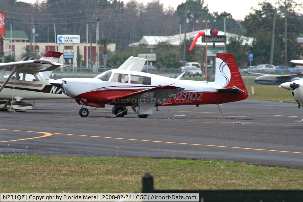 N231QZ, 1980 Mooney M20K C/N 25-0373, M20K