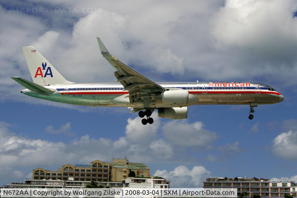N672AA, 1992 Boeing 757-223 C/N 25337, visitor