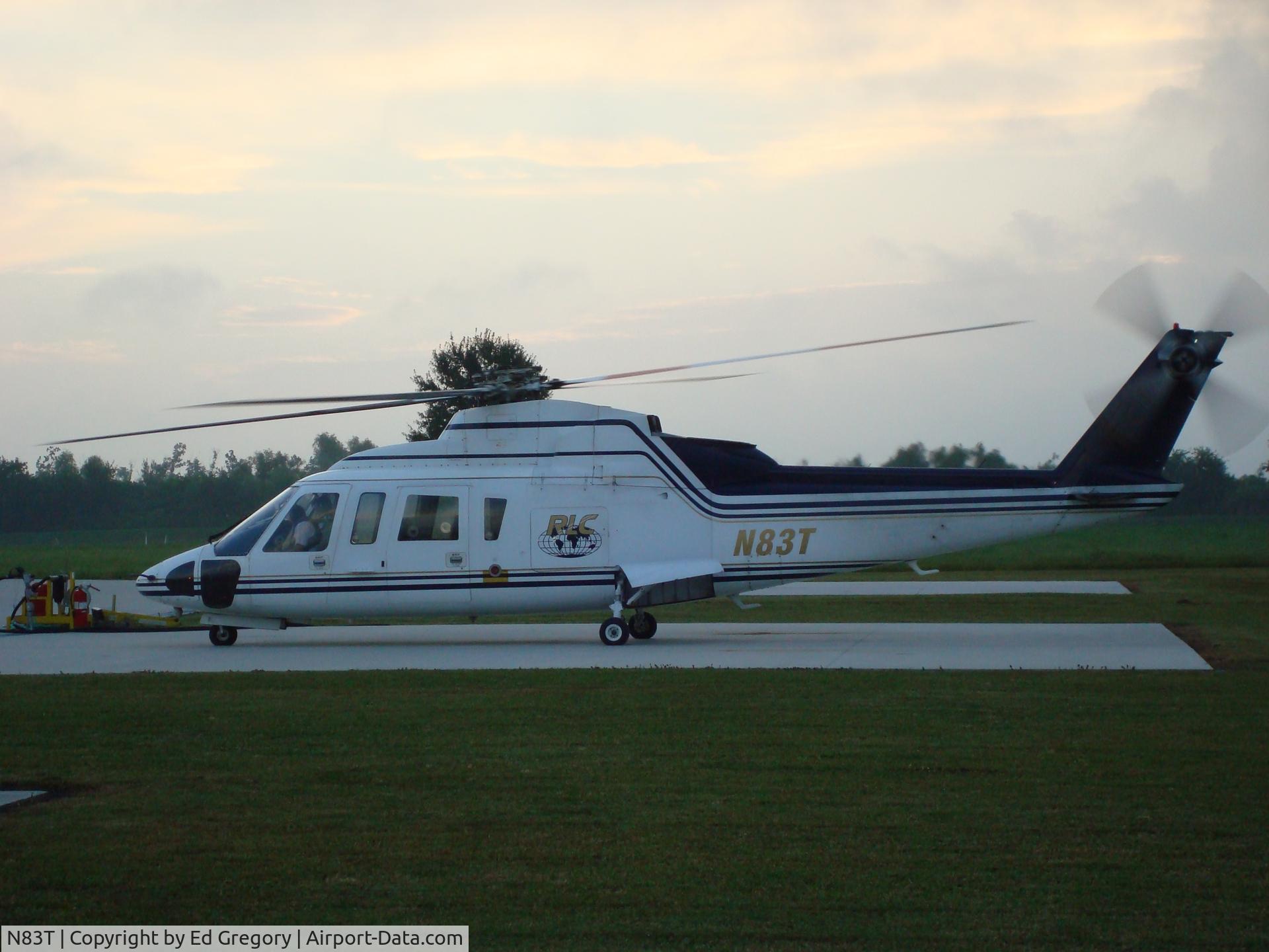 N83T, Sikorsky S-76A C/N 760117, 83T at Rotorcraft Galliano, La