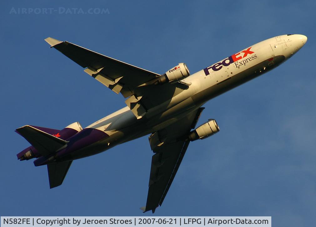 N582FE, 1991 McDonnell Douglas MD-11F C/N 48420, .
