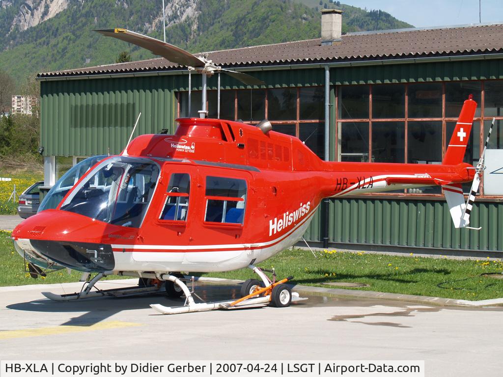 HB-XLA, 1980 Agusta AB-206B JetRanger II C/N 8616, Jet Ranger III at La Gruyère