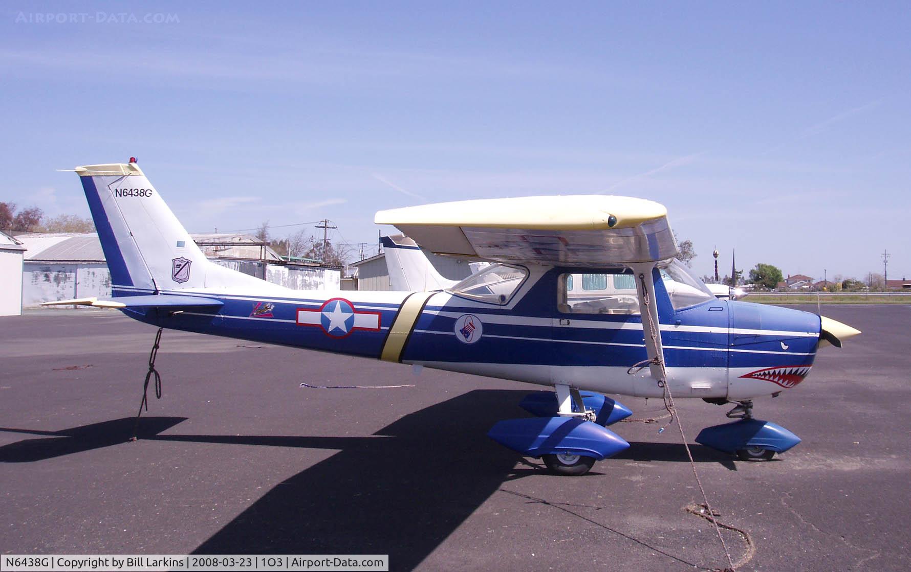 N6438G, 1970 Cessna 150K C/N 15071938, Full of Air Force markings
