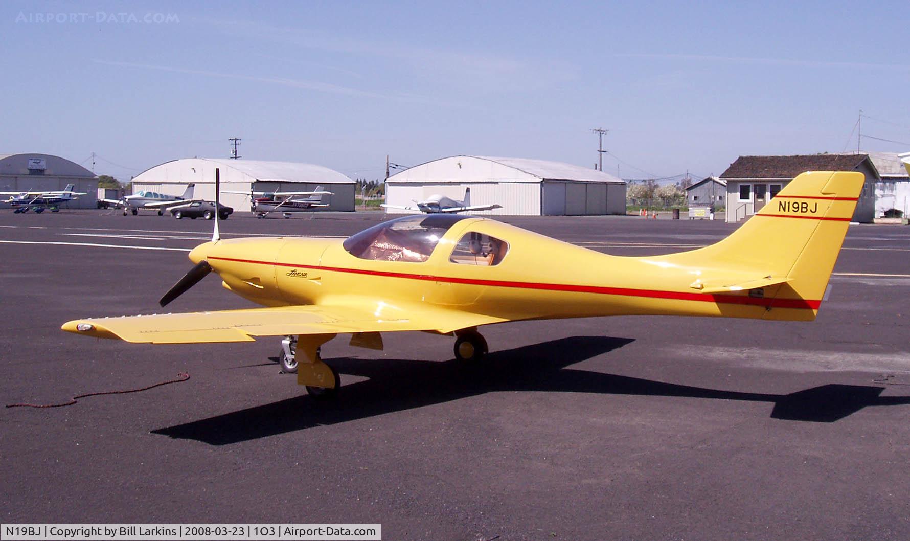 N19BJ, 1992 Lancair 235 C/N 100, California winter weather